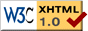 Validated as XHTML 1.0 Strict!